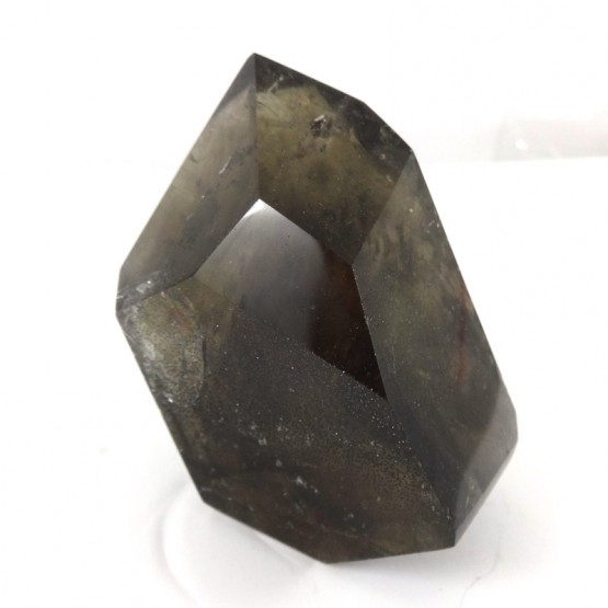Natural Smoky Quartz Freeform with Harlequin Inclusions
