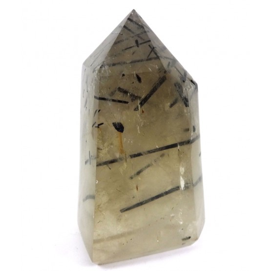 Smokey Quartz with Tourmaline Rutiles