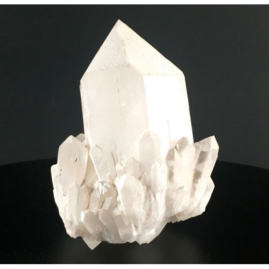 Self Standing Candle Quartz Cluster