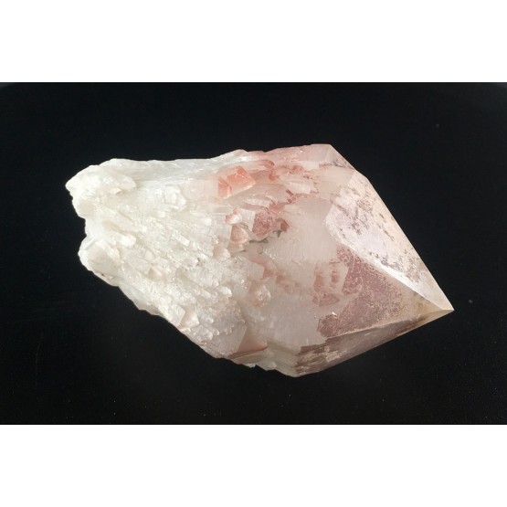 Lithium Candle Quartz Rough Prism