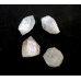 Natural Hollandite Quartz Points x 4 Natural Hollandite Quartz Points x 4