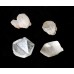 Natural Hollandite Quartz Points x 4