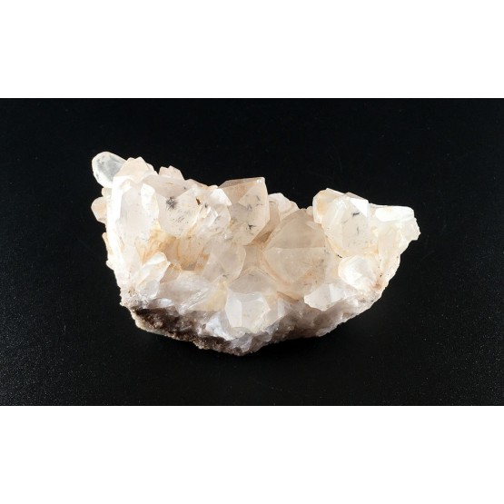 Rare Natural Hollandite Star Quartz Cluster Rare Natural Hollandite Star Quartz Cluster