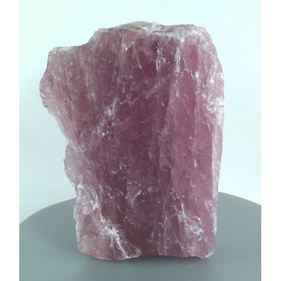 Standing large Rough Deep Colour Rose Quartz Standing large Rough Deep Colour Rose Quartz
