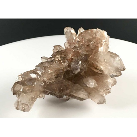 Natural Smoky Quartz Cluster
